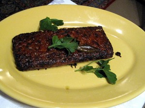 roasted champagne tempeh