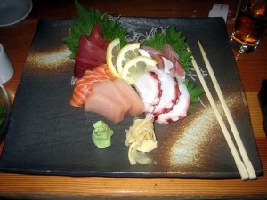 sashimi Sanraku style