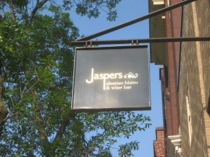Jasper's street sign