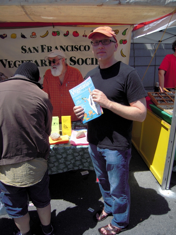meeting the San Francisco Vegetarian Society