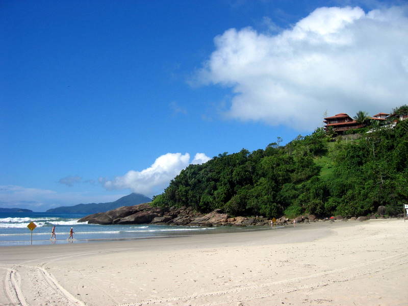 Ubatuba beach