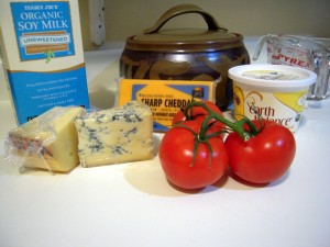 key ingredients for mac'n'cheese for adults