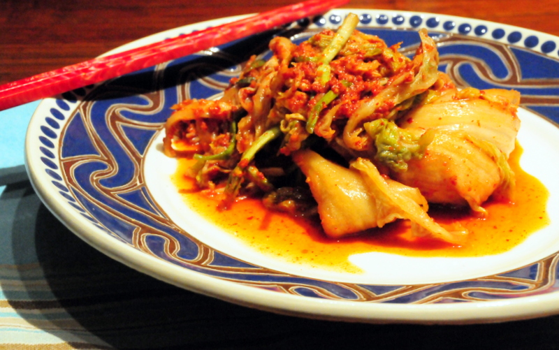 authentic Napa cabbage kimchi
