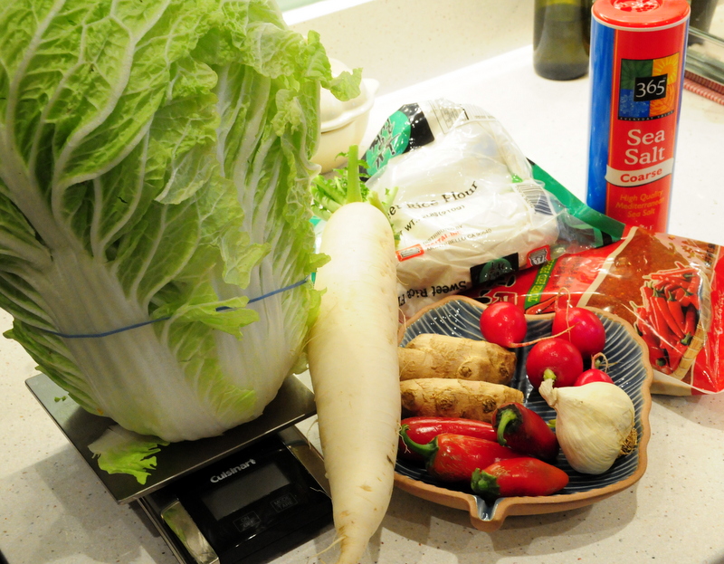 key ingredients for authentic kimchi